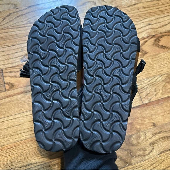 Betula Birkenstock Krystle Swarovski Jewel Sandals Black Sz 38/7 narrow - Picture 12 of 12